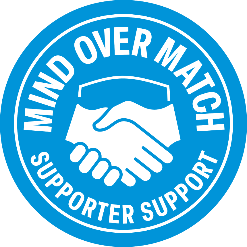 Mind over match badge